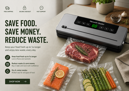 Vacorax™ Vacuum Sealer