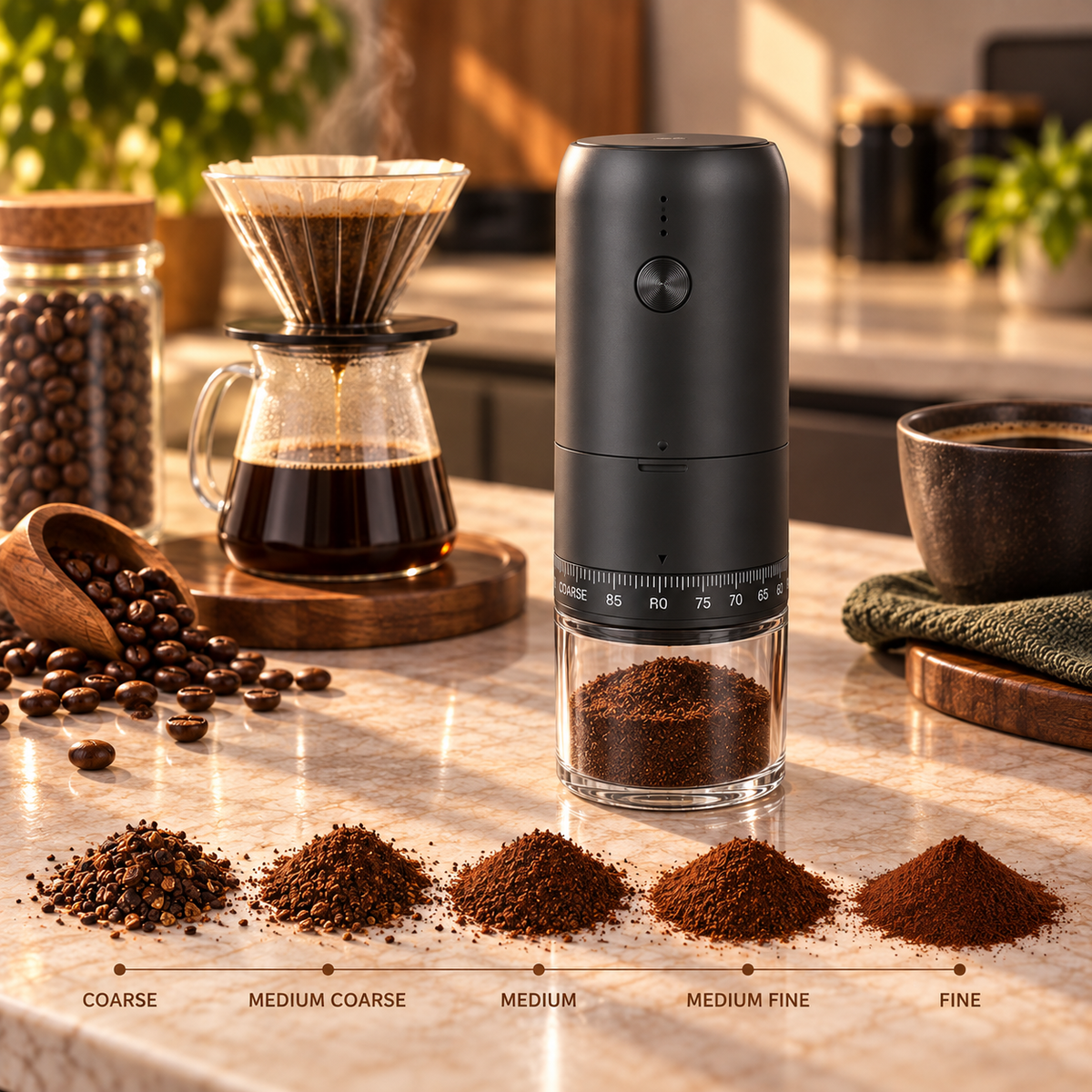 Portable Electric Coffee Grinder