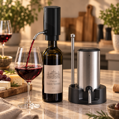 Electric Wine Aerator and Dispenser