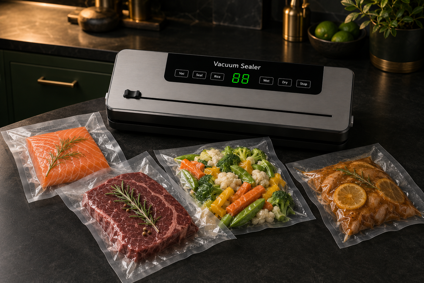 Vacorax™ Starter Kit – Vacuum Sealer + 30 Bags