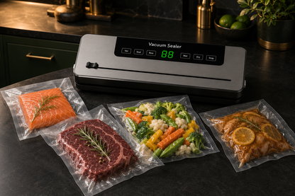 Vacorax™ Starter Kit – Vacuum Sealer + 30 Bags